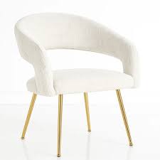 Curva Bouclé Accent Chair - Image 4