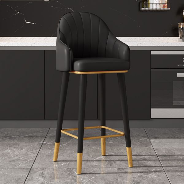 Midnight Elegance Bar Chair - Image 2